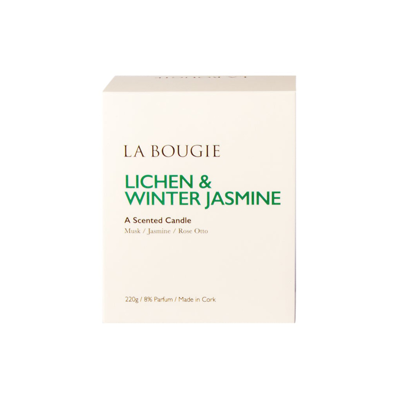 Lichen & Winter Jasmine Candle - LB-4-1-A