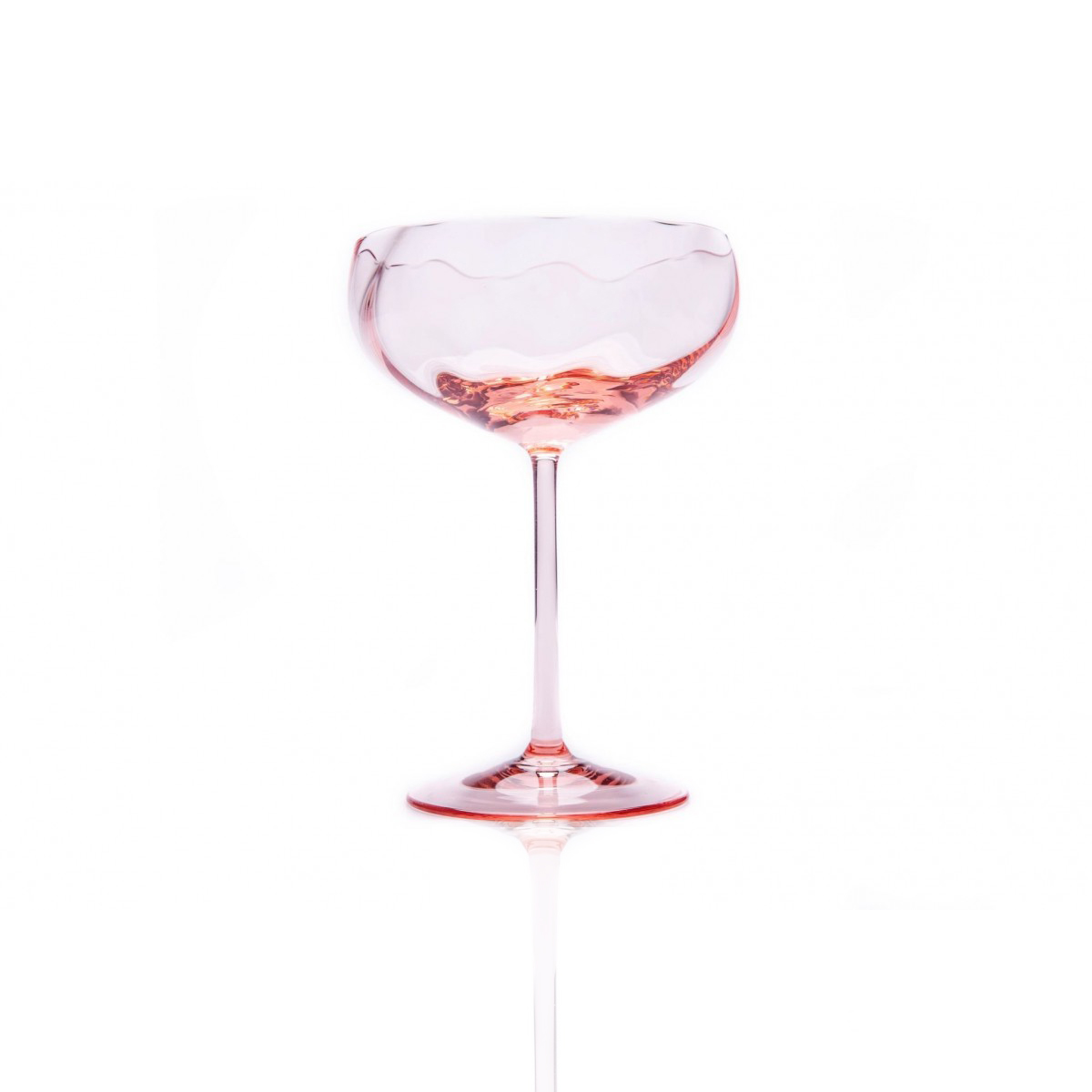 AVL-22-1A-Limoux Champagne Saucer - Rosa